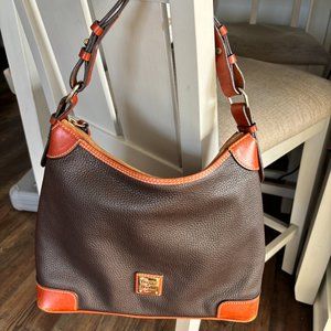 Dooney & Bourke Pebble Leather Erica Hobo